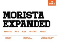 Morista Expanded Font - Featured Image