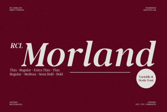 Morland Font - Featured Image