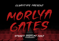 Morlya Gates Font - Featured Image