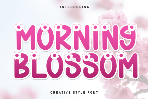Morning Blossom Font - Featured Image