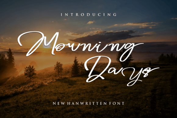 Morning Days Font - Featured Image