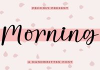 Morning Font - Featured Image