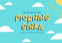 Morning Ginka Font - Featured Image