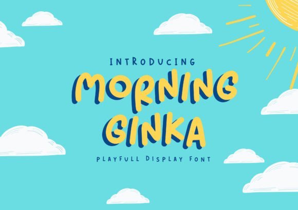 Morning Ginka Font - Featured Image