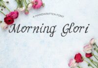 Morning Glori Font - Featured Image