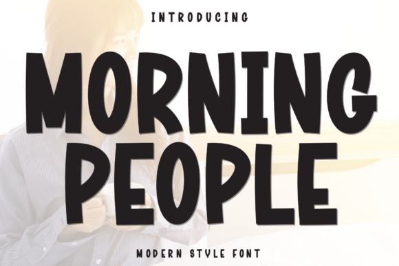 Morning People Font - Featured Image