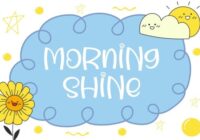 Morning Shine Font - Featured Image