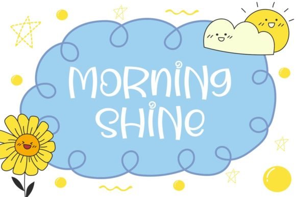 Morning Shine Font - Featured Image