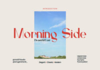 Morning Side Font - Featured Image
