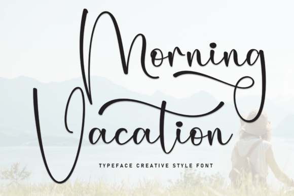 Morning Vacation Font - Featured Image