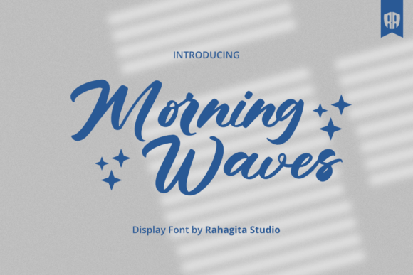 Morning Waves Font - Featured Image