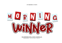 Morning Winner Font - Featured Image