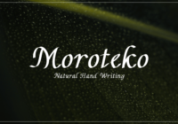 Moroteko Font - Featured Image