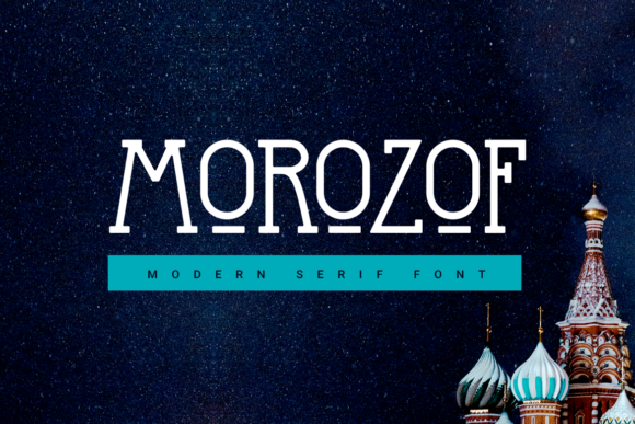Morozof Font - Featured Image
