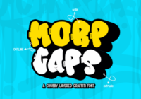 Morp Caps Font - Featured Image