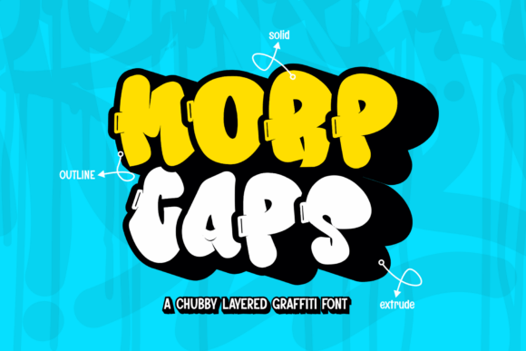 Morp Caps Font - Featured Image