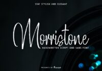 Morristone Font - Featured Image