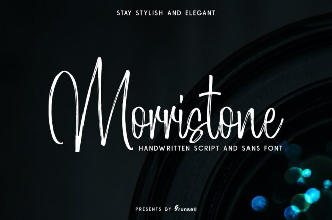 Morristone Font - Featured Image