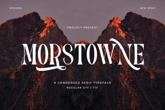Morstowne Font - Featured Image