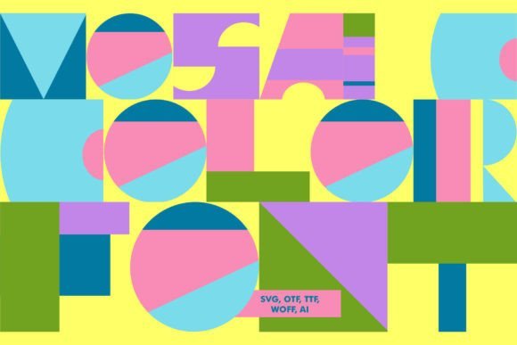 Mosaic Font - Featured Image