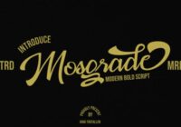 Mosgrade Font - Featured Image