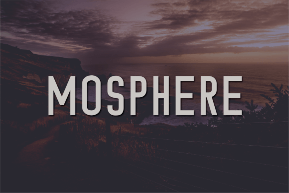 Mosphere Font - Featured Image