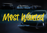 Most Wanted Font - Featured Image