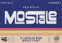 Mostale Font - Featured Image