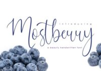 Mostberry Font - Featured Image