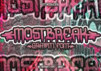 Mostbreak Font - Featured Image