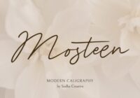 Mosteen Font - Featured Image