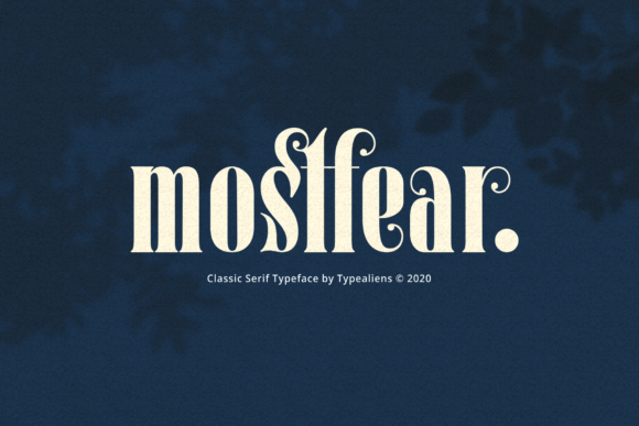Mostfear Font - Featured Image