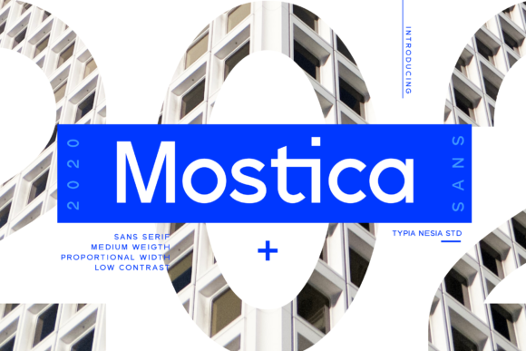Mostica Font - Featured Image
