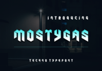 Mostygas Font - Featured Image