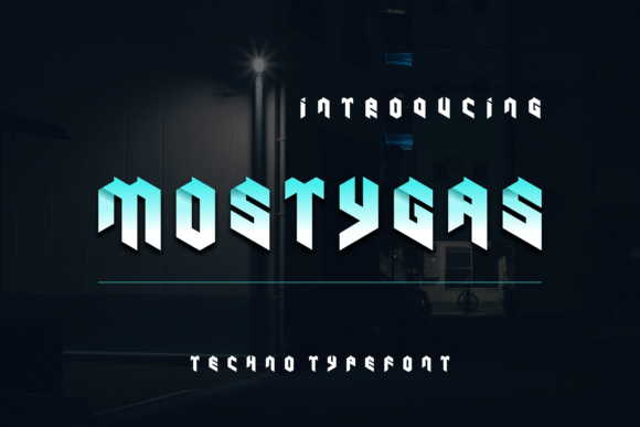 Mostygas Font - Featured Image