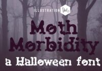 Moth Morbidity Font - Featured Image