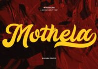 Mothela Font - Featured Image