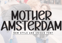 Mother Amsterdam Font - Featured Image