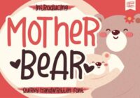 Mother Bear Font - Featured Image