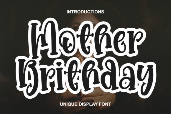 Mother Brithday Font - Featured Image