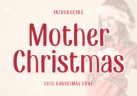 Mother Christmas Font - Featured Image