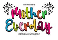 Mother Everday Font - Featured Image