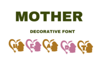 Mother Heart Font - Featured Image