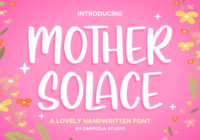 Mother Solace Font - Featured Image