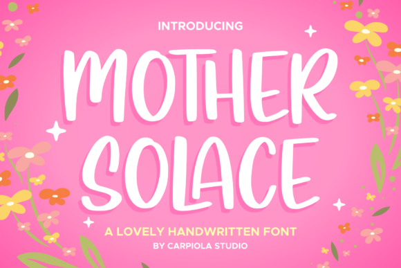 Mother Solace Font - Featured Image