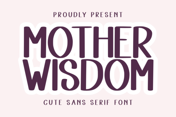 Mother Wisdom Font - Featured Image