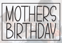 Mothers Birthday Font - Featured Image