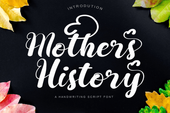 Mothers History Font - Featured Image