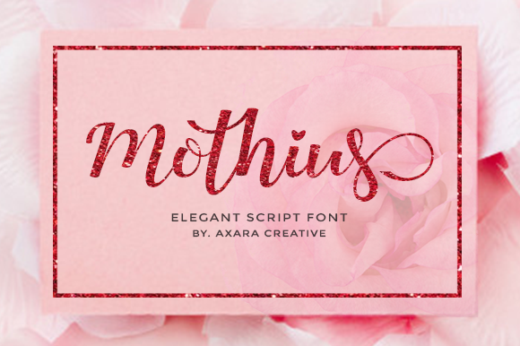 Mothius Font - Featured Image