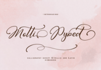 Motty Pybed Font - Featured Image